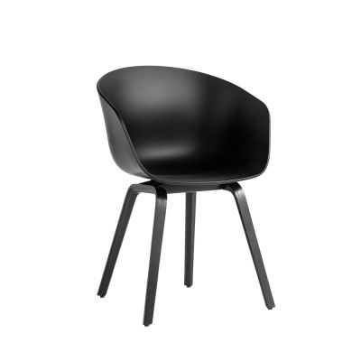 About A Chair AAC22 / AAC 22 Black Chair Hay
